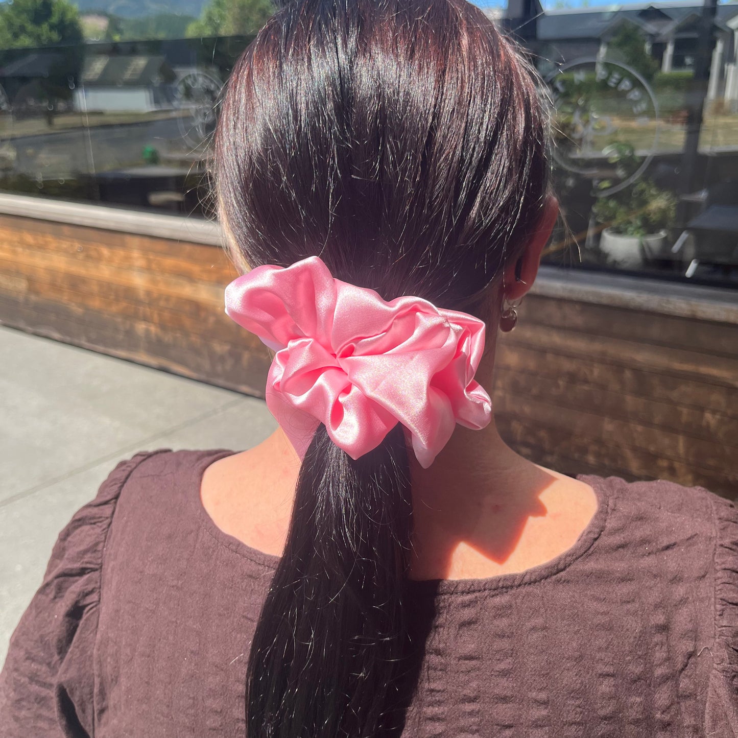 PALE PINK SCRUNCHIE