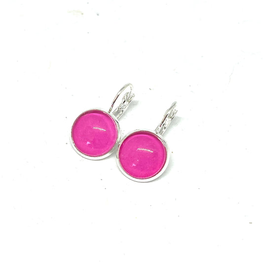 POPPING PINK EARRINGS