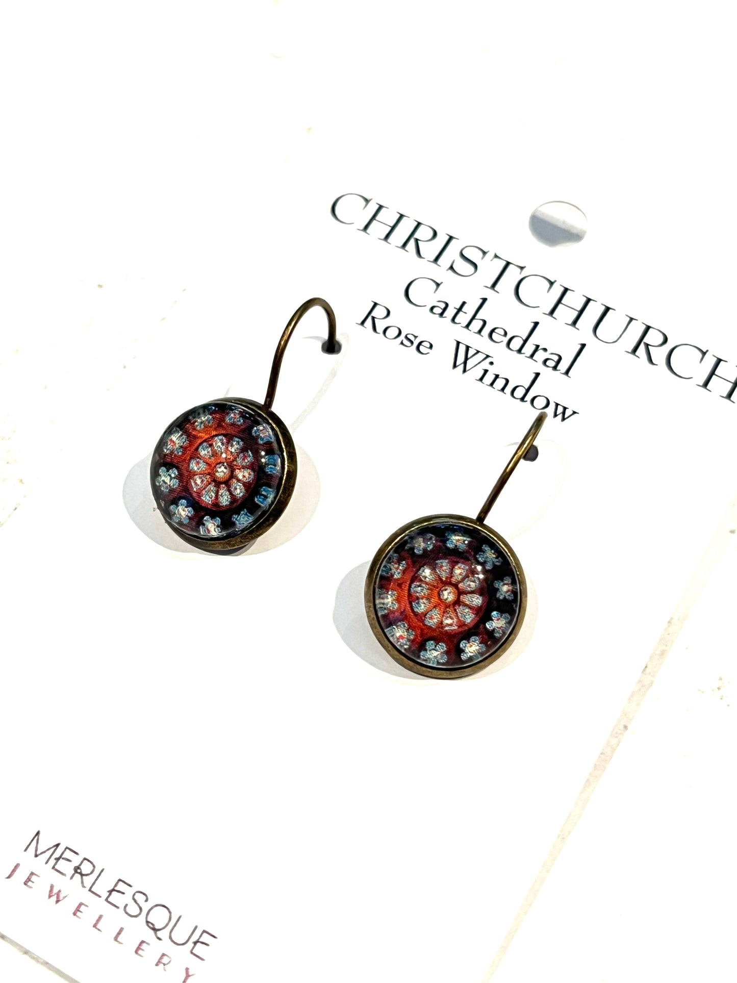 ROSE WINDOW EARRINGS