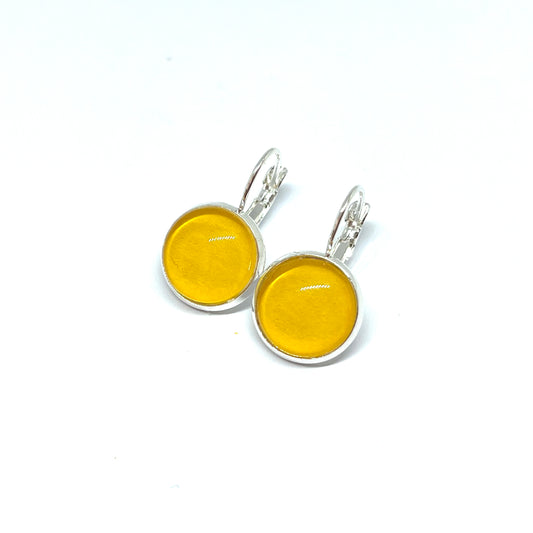 SUNFLOWER YELLOW EARRINGS