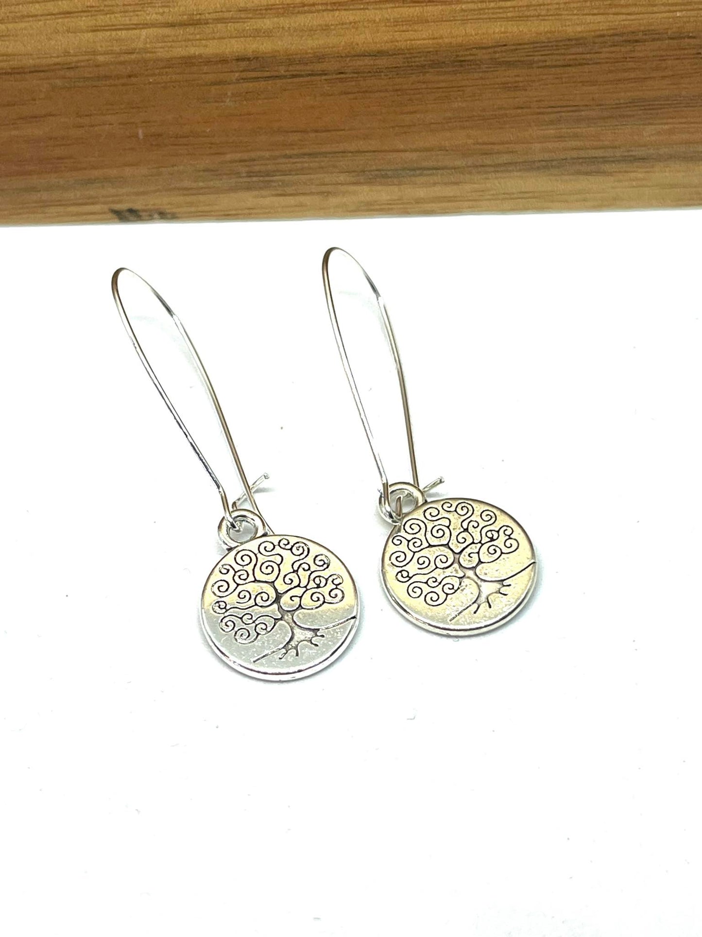 ROUND TREE OF LIFE EARRINGS