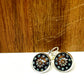 Beautiful Christchurch cathedral rose window glass dome earrings